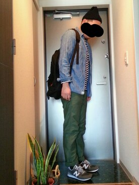 メガネさんのコーディネート