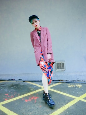「asos（エイソス）のアイテム」を使った、WEDNESDAYさん（レディース・163cm）の春コーディネート