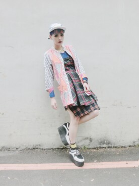 「H&M（エイチ・アンド・エム）のアイテム（その他アウター）」を使った、WEDNESDAYさん（レディース・163cm）の夏コーディネート
