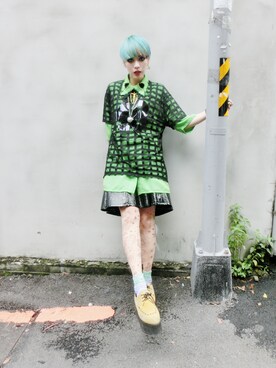 「asos（エイソス）のアイテム」を使った、WEDNESDAYさん（レディース・163cm）の夏コーディネート