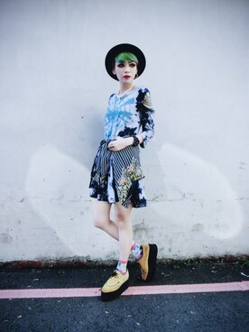 「asos（エイソス）のアイテム」を使った、WEDNESDAYさん（レディース・163cm）の夏コーディネート