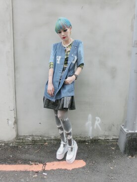 「asos（エイソス）のアイテム」を使った、WEDNESDAYさん（レディース・163cm）の夏コーディネート