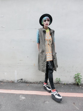 「asos（エイソス）のアイテム」を使った、WEDNESDAYさん（レディース・163cm）の秋コーディネート