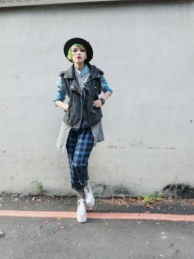 「asos（エイソス）のアイテム」を使った、WEDNESDAYさん（レディース・163cm）の秋コーディネート