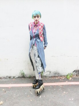 「asos（エイソス）のアイテム（ジャケット/アウター）」を使った、WEDNESDAYさん（レディース・163cm）の秋コーディネート