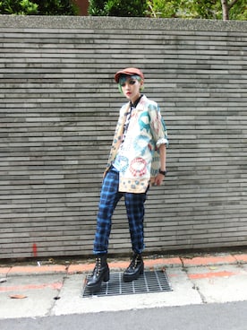 「polo shirts」｜WEDNESDAYさん（レディース・163cm）の秋コーディネート