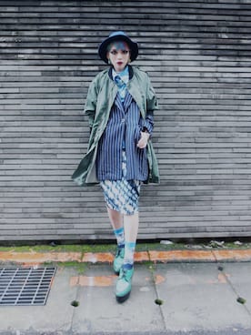 「asos（エイソス）のアイテム」を使った、WEDNESDAYさん（レディース・163cm）の冬コーディネート