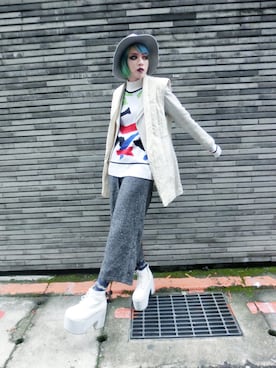 「lulu's」｜WEDNESDAYさん（レディース・163cm）の冬コーディネート