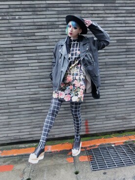 「asos（エイソス）のアイテム」を使った、WEDNESDAYさん（レディース・163cm）の冬コーディネート