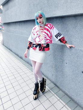 「New look（ニュールック）のアイテム」を使った、WEDNESDAYさん（レディース・163cm）の春コーディネート