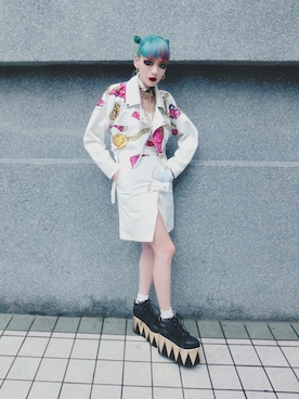 「New look（ニュールック）のアイテム」を使った、WEDNESDAYさん（レディース・163cm）の秋コーディネート