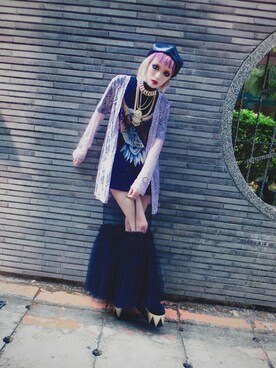 WEDNESDAY is wearing "ONCAS OUTER"