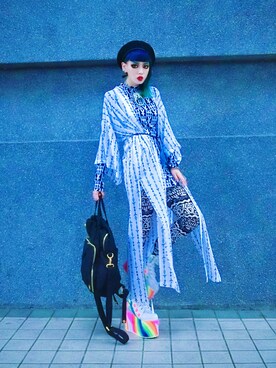 「plain-me（プレインミー）のアイテム」を使った、WEDNESDAYさん（レディース・163cm）の夏コーディネート