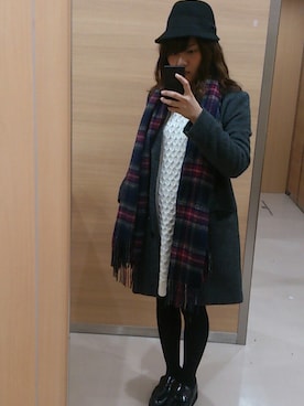 きーこさん(レディース・156cm)の冬コーディネート