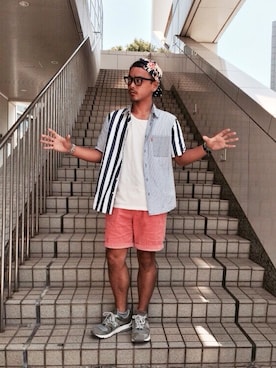 U TAKAMIZUさん（メンズ・170cm）の夏コーディネート