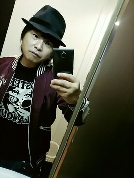 「HYSTERIC GLAMOUR（ヒステリックグラマー）のアイテム（ナイロンジャケット）」を使った、zenbaさん（メンズ・170cm）の秋コーディネート