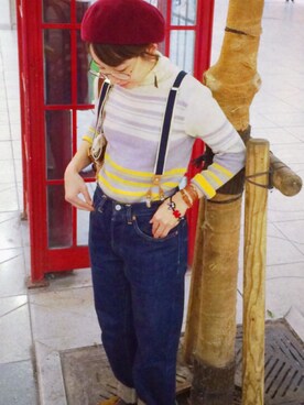 marinaさん（レディース・153cm）の秋コーディネート