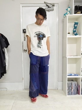 「SHUTTLE（シャトル）のアイテム」を使った、yosi_SHUTTLEさん（メンズ・180cm）の秋コーディネート