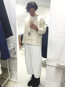 「SHUTTLE（シャトル）のアイテム」を使った、yosi_SHUTTLEさん（メンズ・180cm）の秋コーディネート