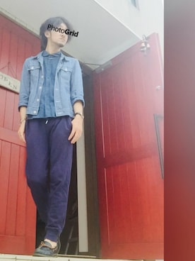 「JACOB JENSEN（ヤコブイェンセン）のアイテム」を使った、平さん（メンズ・175cm）の春コーディネート