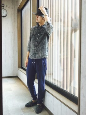 平さん(メンズ・175cm)の夏コーディネート