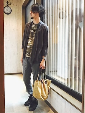 平さん（メンズ・175cm）の秋コーディネート