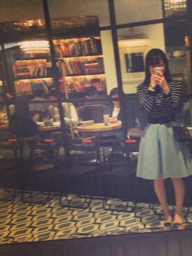 Kobayashi Riekoさん（レディース・161cm）の春コーディネート