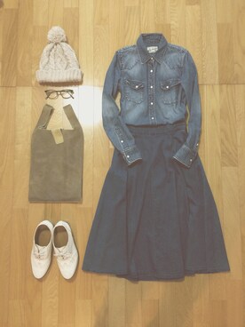 cooさん（レディース・165cm）の秋コーディネート