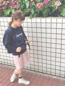ひらさやさん(レディース・155cm)の春コーディネート