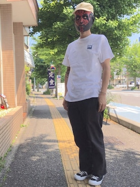 「hellrazor」｜スコーン品川さん（メンズ・168cm）の春コーディネート