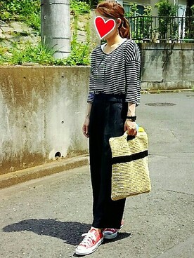 rinnaさん（レディース・154cm）の春コーディネート