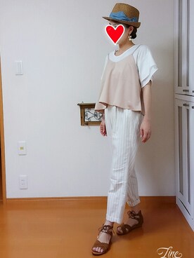 rinnaさん(レディース・154cm)の春コーディネート