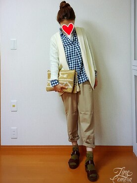 rinnaさん（レディース・154cm）の夏コーディネート