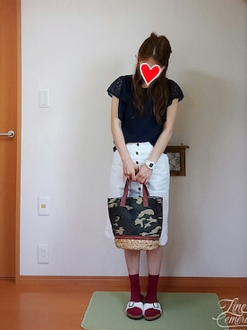 rinnaさん(レディース・154cm)の夏コーディネート