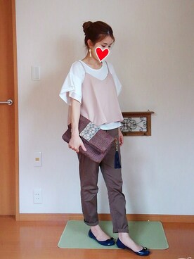 rinnaさん（レディース・154cm）の夏コーディネート