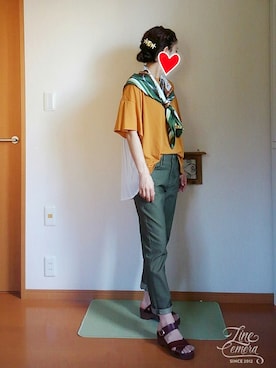 yumiさん（レディース・160cm）の夏コーディネート