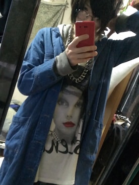 「w closet（ダブルクローゼット）のアイテム（ジャケット/アウター）」を使った、ゴトーさん（メンズ・164cm）の春コーディネート