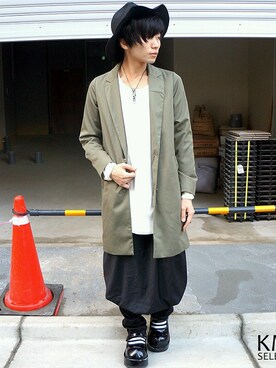「エプロン」｜ゴトーさん（メンズ・164cm・20代）の秋コーディネート