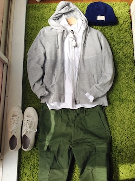 🐸Hashimoto☔️さん（メンズ・160cm）の春コーディネート