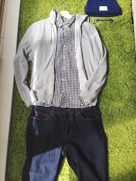 🐸Hashimoto☔️さん（メンズ・160cm）の春コーディネート