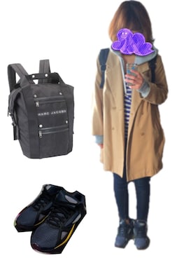 「DHOLIC（ディーホリック）のアイテム（その他アウター）」を使った、032mさん（レディース・162cm）の春コーディネート