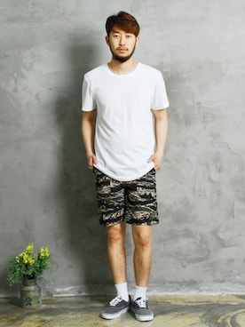 「XERO（ゼロ）のアイテム」を使った、XEROLIFEさん（メンズ・175cm）の春コーディネート
