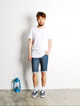 「XERO（ゼロ）のアイテム」を使った、XEROLIFEさん（メンズ・175cm）の春コーディネート