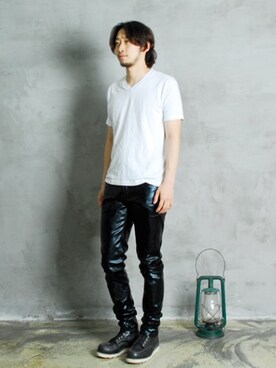 「XERO（ゼロ）のアイテム」を使った、XEROLIFEさん（メンズ・175cm）の春コーディネート