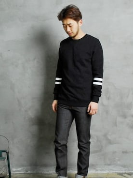 「XERO（ゼロ）のアイテム」を使った、XEROLIFEさん（メンズ・175cm）の春コーディネート