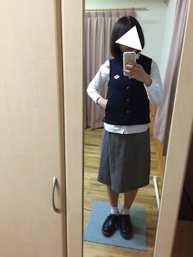 「happynewyear」｜「アイテム（ジャケット/アウター）」を使った、moepさん（レディース・163cm）の冬コーディネート
