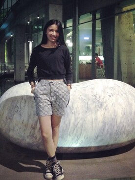 Chen-Xin Wangさん（レディース・163cm）の夏コーディネート