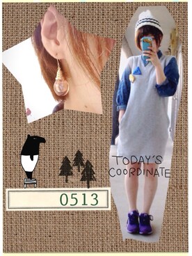 ゆちこさん（レディース・146cm）の春コーディネート