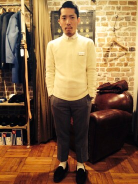 あっきーさん（メンズ・162cm）の春コーディネート