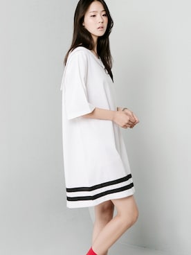 「マリン」｜bluepopsさん（レディース・170cm）の夏コーディネート